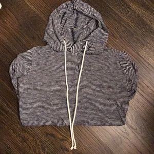 J.Crew Hooded Long-sleeve Shirt